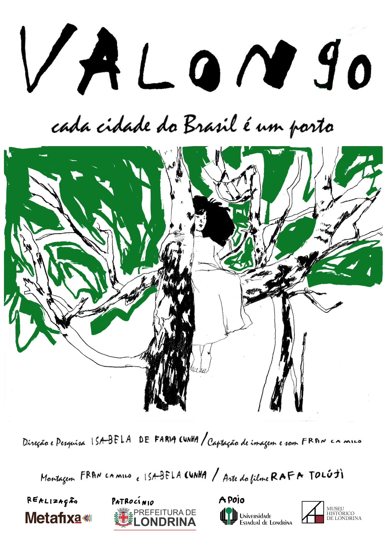 Capa do filme Valongo: cada cidade do Brasil é um porto